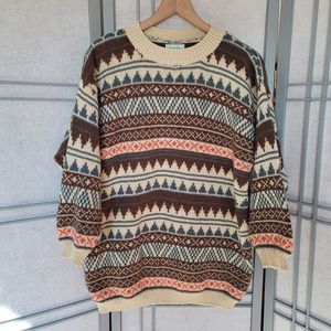 United Colors Of Benetton Multicolor Patterned Sweater